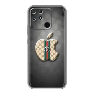 Чехлы ГУЧЧИ для Реалми Нарзо 30А (AlphaPrint) (Apple gucci)