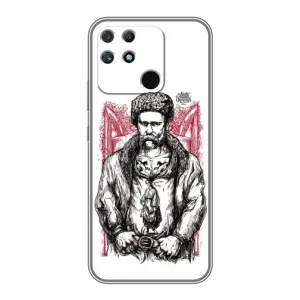 Чехлы для Realme NARZO 30A с принтом Тараса Шевченко (AlphaPrint) (Козак Шевченко)