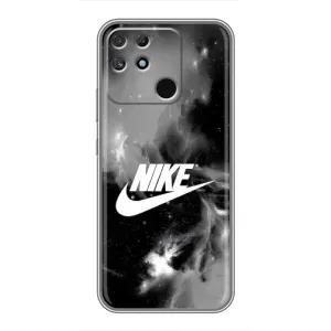 Чохол для Realme NARZO 30A - з принтом Найк (AlphaPrint) (Лого Найк)
