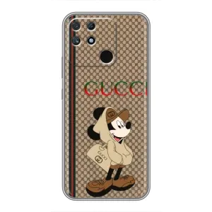Чехлы ГУЧЧИ для Реалми Нарзо 30А (AlphaPrint) (Mickey GUCCI)