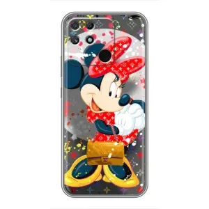 Чохол Disney Mouse Realme NARZO 30A (PREMIUMPrint) (Minni з бантіком)