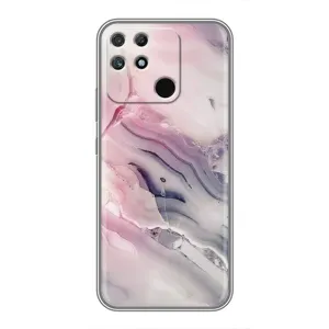 Мраморний чехол на Realme NARZO 30A (VPrint) (Пурпурний Мрамор)