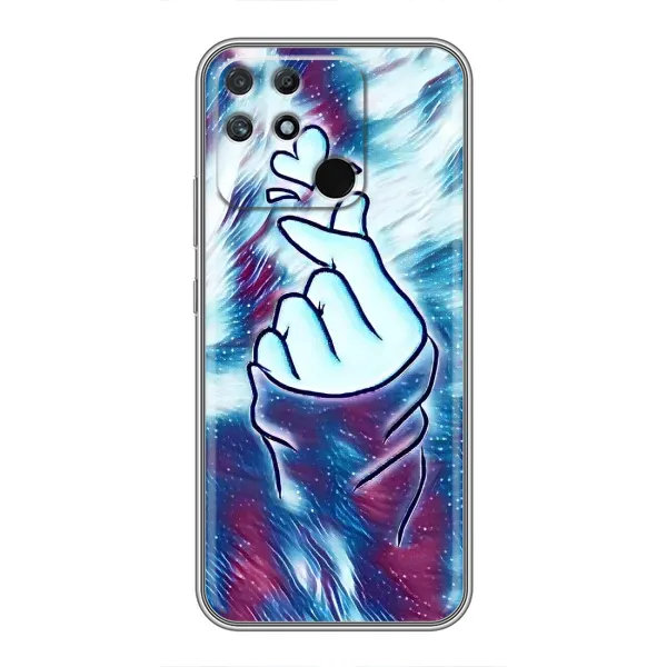 Чохол з принтом «Радужне серце» для Realme NARZO 30A