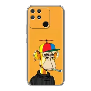 Чохли з Мавпами NFT для Realme NARZO 30A (AlphaPrint) (Нудна мавпа NFT)