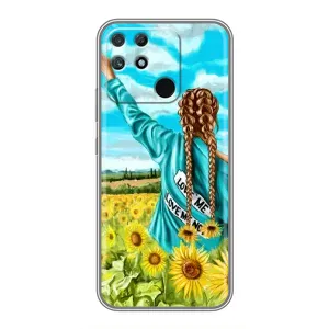 Чехол для Патриота Украины Realme NARZO 30A - (AlphaPrint) (Украиночка)