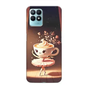 Чехол с мемом Тралалело тралала на Realme NARZO 50 (Балерина капучина)