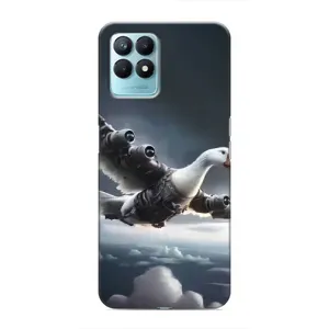 Чехол с мемом Тралалело тралала на Realme NARZO 50 (Бомбардини гусини)