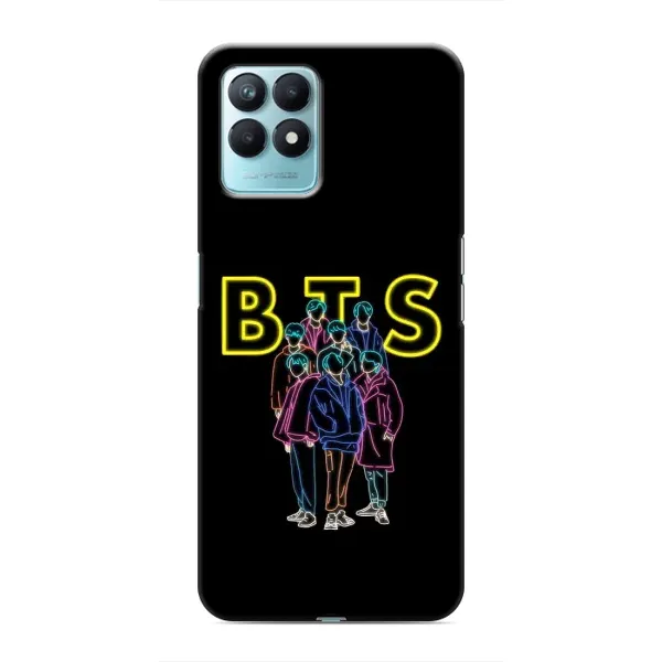 Чехол с принтом «BTS стайл» для Realme NARZO 50 Чехол с принтом «BTS стайл» для Realme NARZO 50