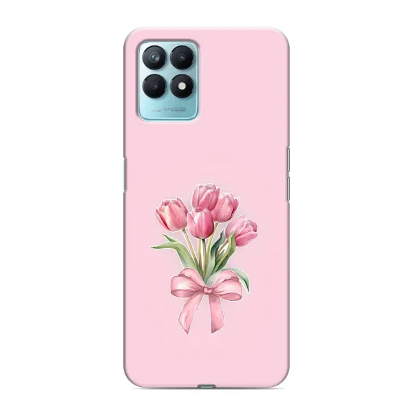 Чехол с принтом «Букет цветов» для Realme NARZO 50