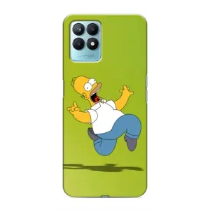 Чехол с Симпсонами для Realme NARZO 50 (VPrint) (Гомер Симпсон)