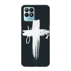 Чехол для Realme NARZO 50 (AlphaPrint) - (Христианские) (Иисус)