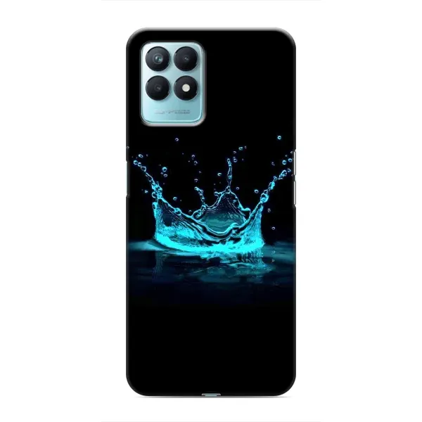 Чехол с принтом «Капля короны» для Realme NARZO 50 Чехол с принтом «Капля короны» для Realme NARZO 50