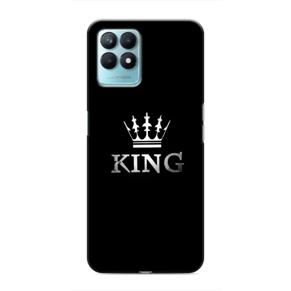 Чехол с принтом «KING» для Realme NARZO 50 Чехол с принтом «KING» для Realme NARZO 50