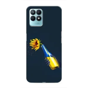 Чехол для Патриота Украины Realme NARZO 50 - (AlphaPrint) (Коктейль молотова)