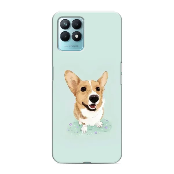 Чехол с принтом «Корги» для Realme NARZO 50 Чехол с принтом «Корги» для Realme NARZO 50