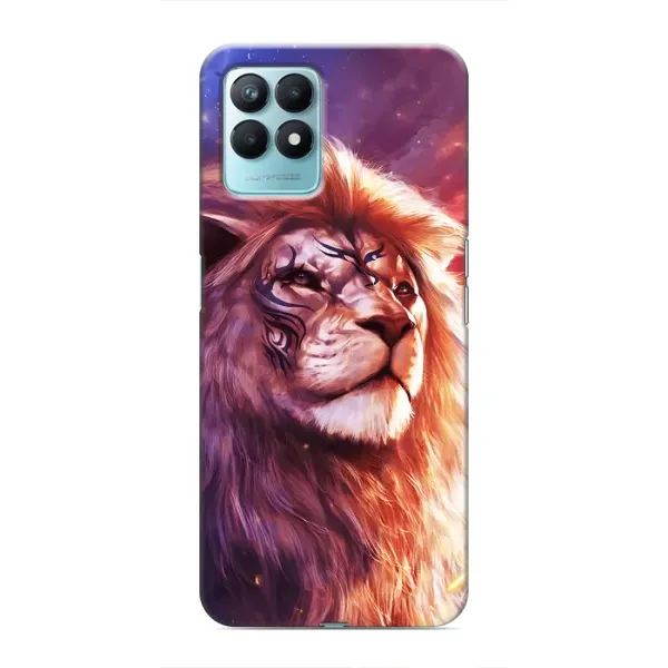 Чехол с принтом «Красочный Лев» для Realme NARZO 50 Чехол с принтом «Красочный Лев» для Realme NARZO 50