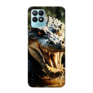 Чехол с картинкой «Хищники» для Realme NARZO 50 (Опасный крокодил)