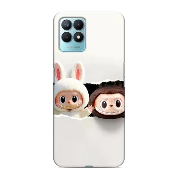 Чохол з принтом «Лабубу» для Realme NARZO 50