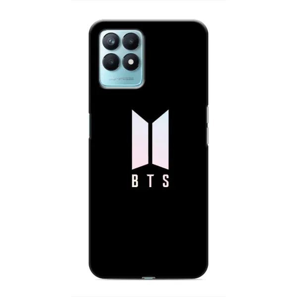 Чехол с принтом «Лого BTS» для Realme NARZO 50 Чехол с принтом «Лого BTS» для Realme NARZO 50