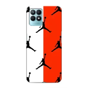 Чохли для Realme NARZO 50 - з картинкою JORDAN (AlphaPrint) (Лого Джордан)