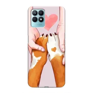 Чехол с принтом «Любовь к собакам» для Realme NARZO 50