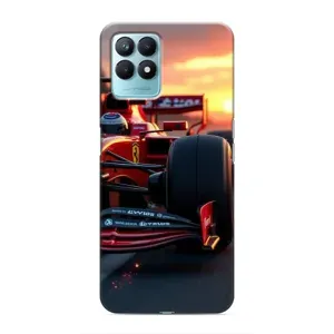 Чехол Формула1 на Realme NARZO 50 (Макларен на закате)