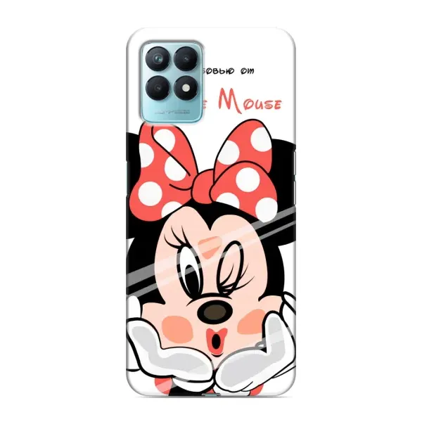 Чехол с принтом «Маус Минни» для Realme NARZO 50
