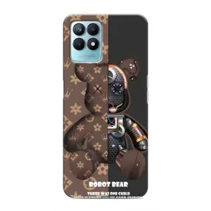Круті Чохли Луі Віттон для Realme NARZO 50 (AlphaPrint) (Ведмідь Луі Вітон)