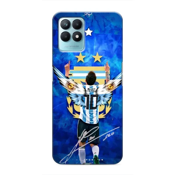 Чохол з принтом «Мессі Аргентина» для Realme NARZO 50