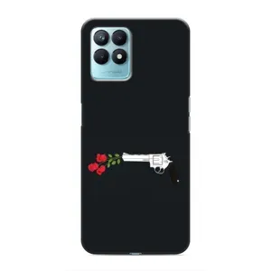 Чехлы (ART) Цветы на Realme NARZO 50 (VPrint) (Неожиданные цветы)