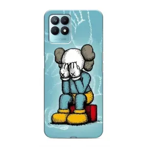 Чохол з принтом «Плач Bearbrick» для Realme NARZO 50