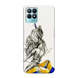 Чехлы Доброго вечора, ми за України для Реалми Нарзо 50 (AlphaPrint) (Победа)
