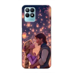 Чехол Рапунцель для Realme NARZO 50 (Принцесса и принц)