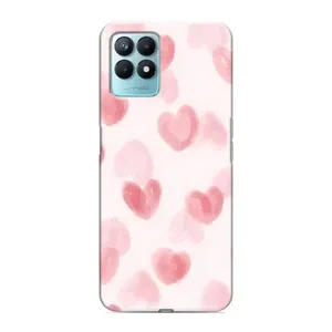 Чехол с розовым рисунком для Realme NARZO 50