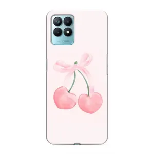 Чехол с принтом «Розовые вишни» для Realme NARZO 50