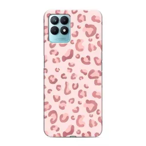 Чехол с принтом «Розовый леопард» для Realme NARZO 50