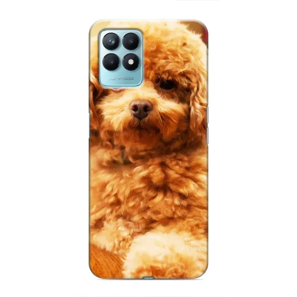 Чехол с принтом «Щенок Бишон» для Realme NARZO 50 Чехол с принтом «Щенок Бишон» для Realme NARZO 50