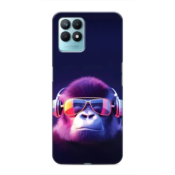 Чехол с принтом «Стильная обезьяна» для Realme NARZO 50 Чехол с принтом «Стильная обезьяна» для Realme NARZO 50