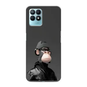 Чохли з Мавпами NFT для Realme NARZO 50 (AlphaPrint) (стильна мавпа NFT)