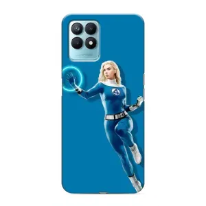 Чехол с принтом Фантастическая четверка для Realme NARZO 50 (Сью Сторм полет)