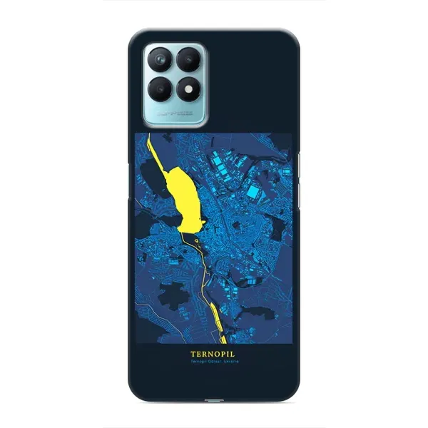 Чехол с принтом «Тернополь» для Realme NARZO 50