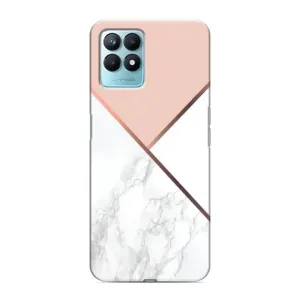 Мраморний чехол на Realme NARZO 50 (VPrint) (Тройний мрамор)