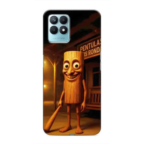 Чехол с принтом «Тунг тунг сахур» для Realme NARZO 50 Чехол с принтом «Тунг тунг сахур» для Realme NARZO 50