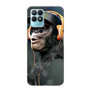 Чехол с принтом «В наушниках» для Realme NARZO 50