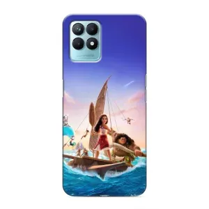 Чехол с мультфильмом Моана Realme NARZO 50 (Команда Ваяна Мауи)