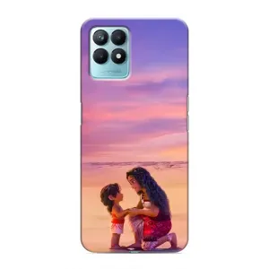 Чехол с мультфильмом Моана Realme NARZO 50 (Маленькая Ваяна)