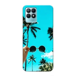 Силиконовый чехол с КАРТИНКАМИ лето для Realme NARZO 50 (AlphaPrint)