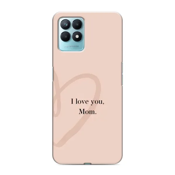 Чохол з принтом «Серце мамі» для Realme NARZO 50