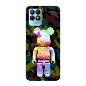 Чохол з принтом «Яскравий Bearbrick» для Realme NARZO 50