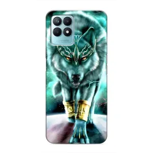 Защитные чехлы для Реалми Нарзо 50 (AlphaPrint) (ХИТ продаж) ВОЛК